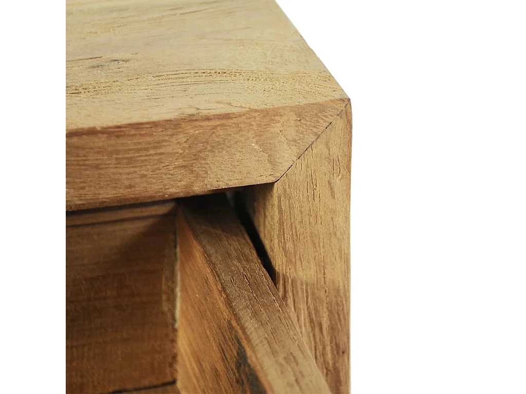 Garden Furniture -  Comodino 40x30x50 cm in Legno Massello di Teak