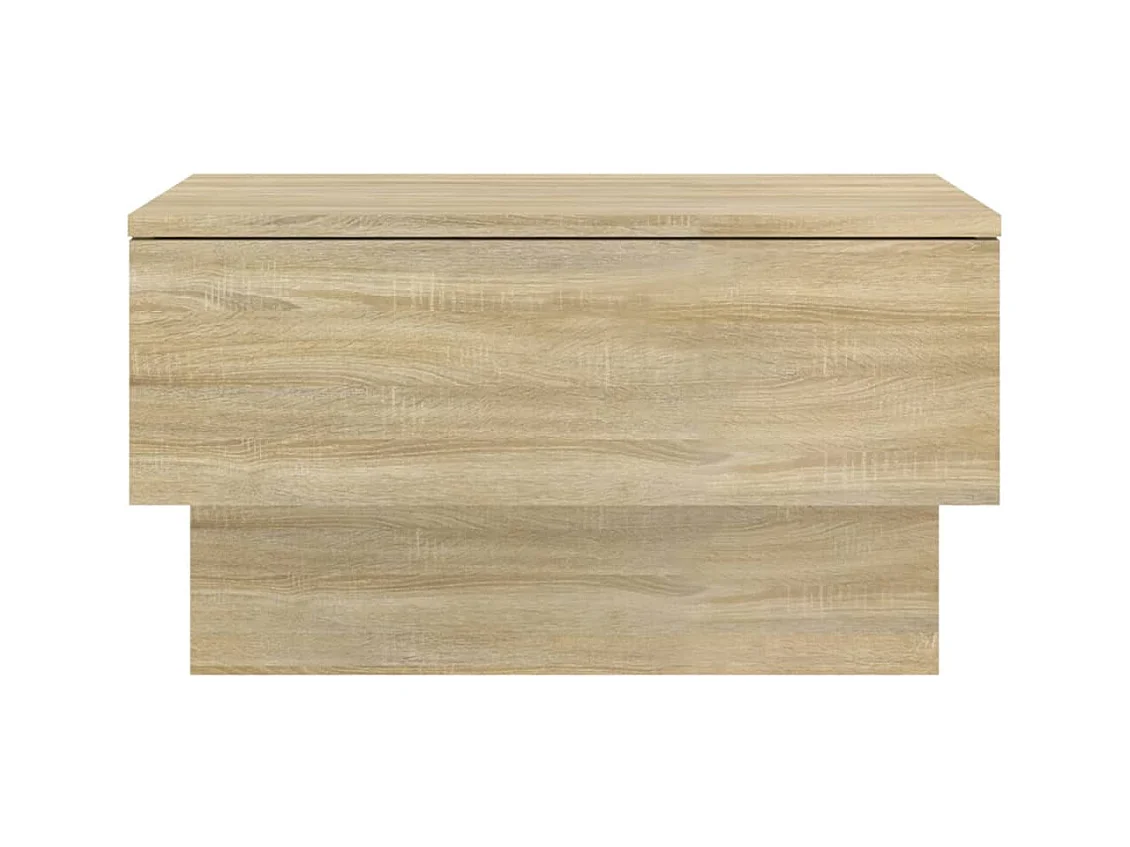 San Jose  Tables de chevet murales 2 pcs Chêne sonoma
