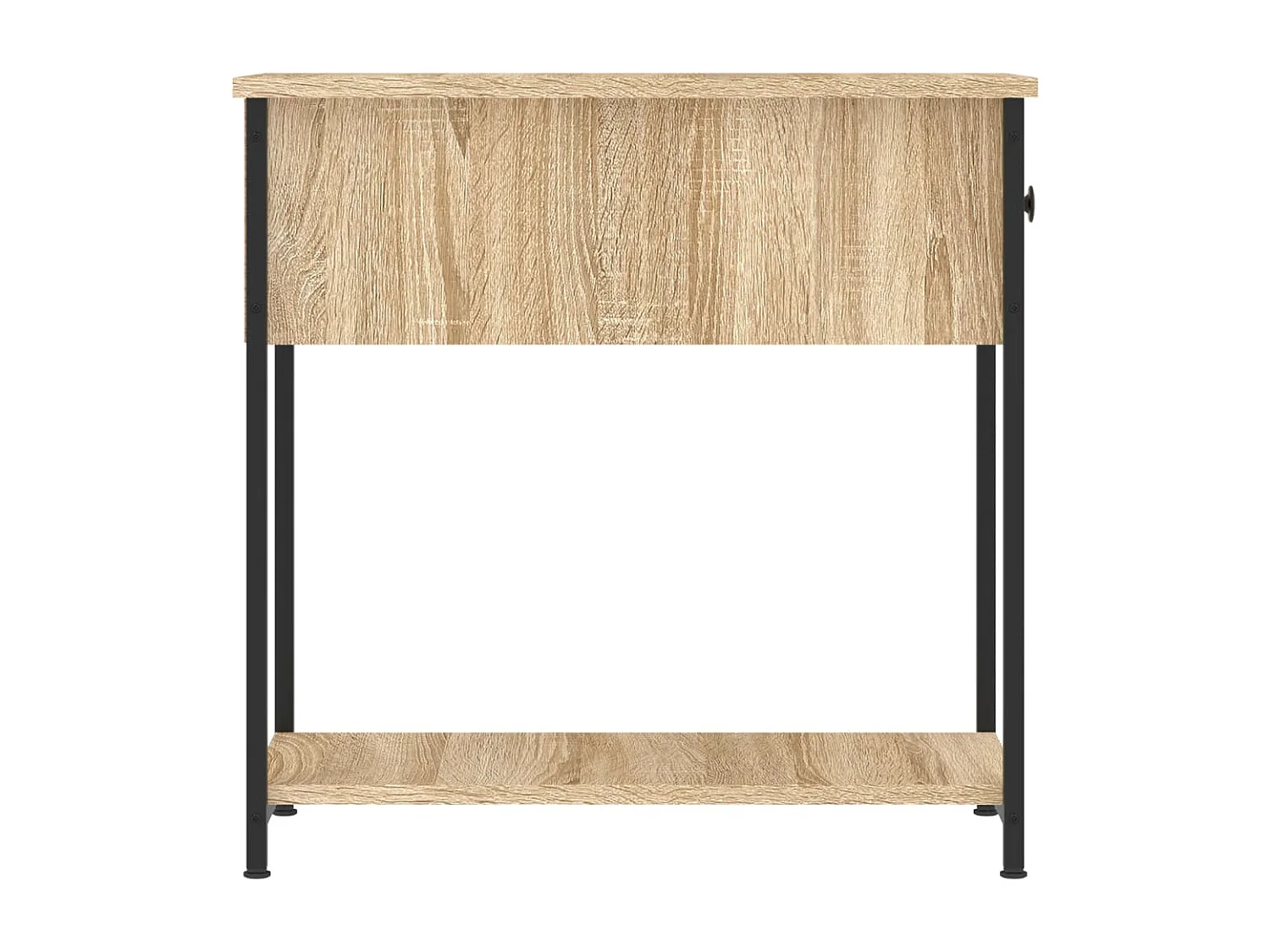 Thera  Mesitas noche 2 uds madera ingeniería roble Sonoma 30x60x60 cm