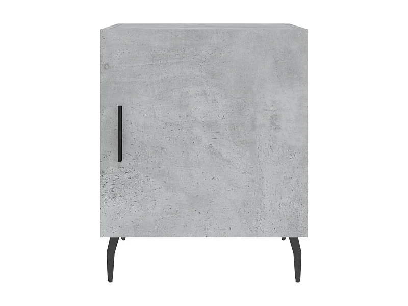 Volda  Nachttisch Betongrau 40x40x50 cm Holzwerkstoff