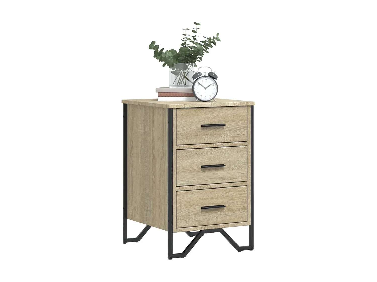 Mario  Nachttisch Sonoma-Eiche 40x41x60 cm Holzwerkstoff