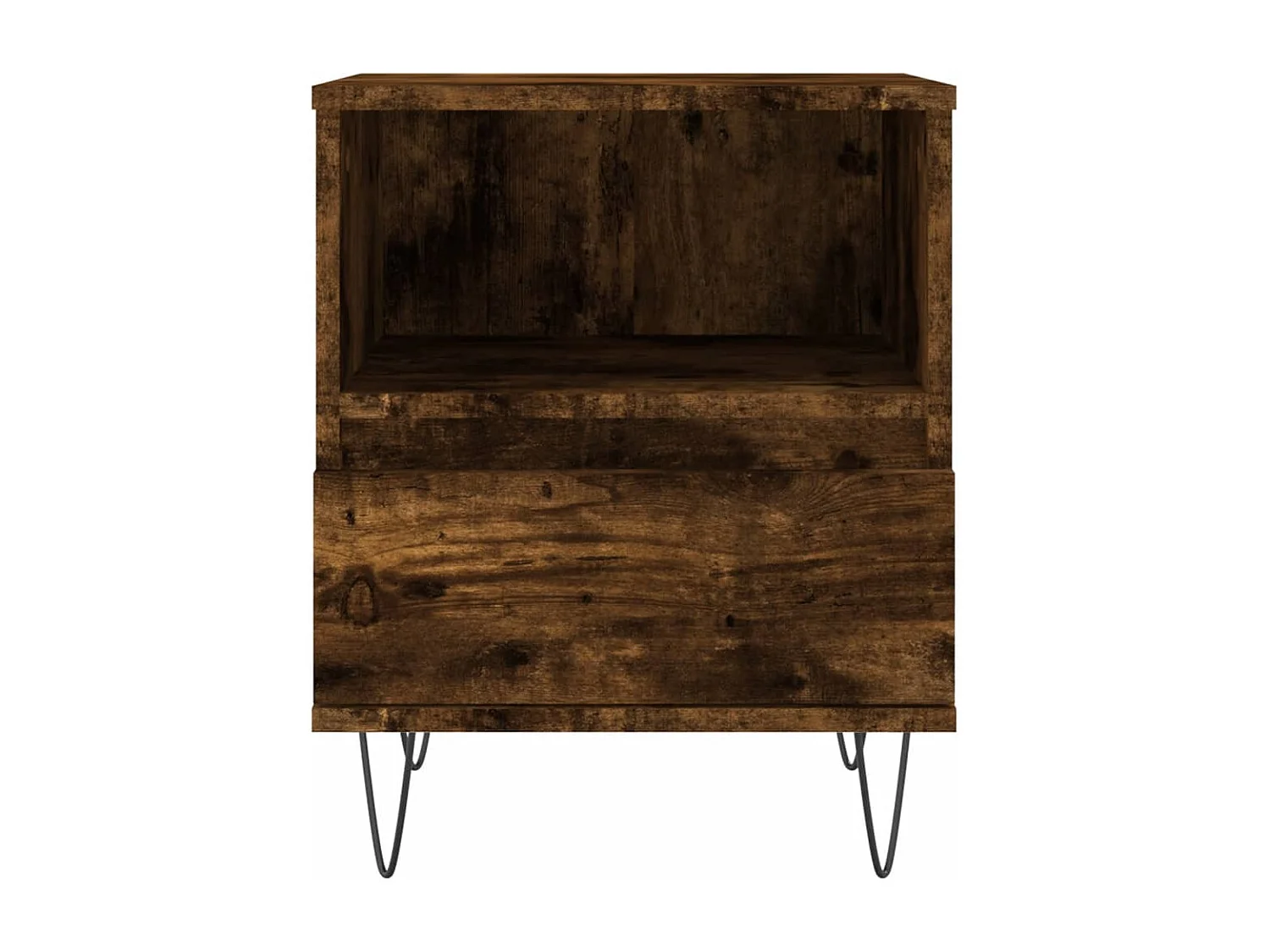 Hulst  Tables de chevet 2 pcs chêne fumé 40x35x50 cm bois ingénierie