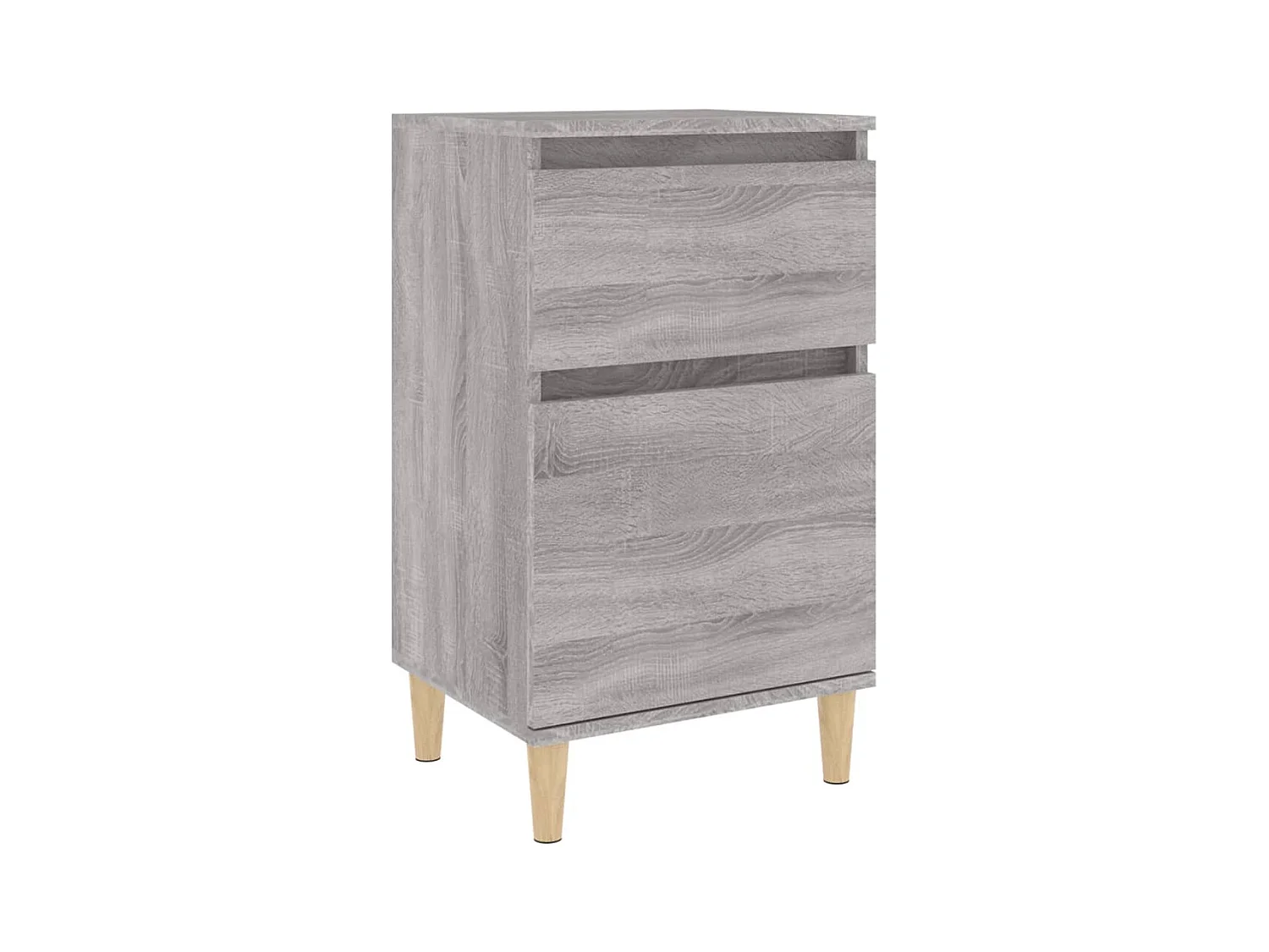 Bellevue  Table de chevet sonoma gris 40x35x70 cm