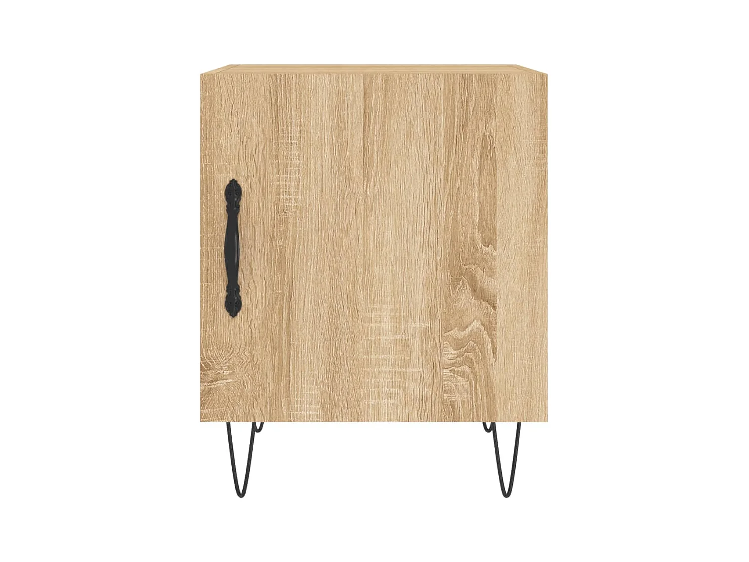 Corning  Table de chevet chêne sonoma 40x40x50 cm bois d’ingénierie