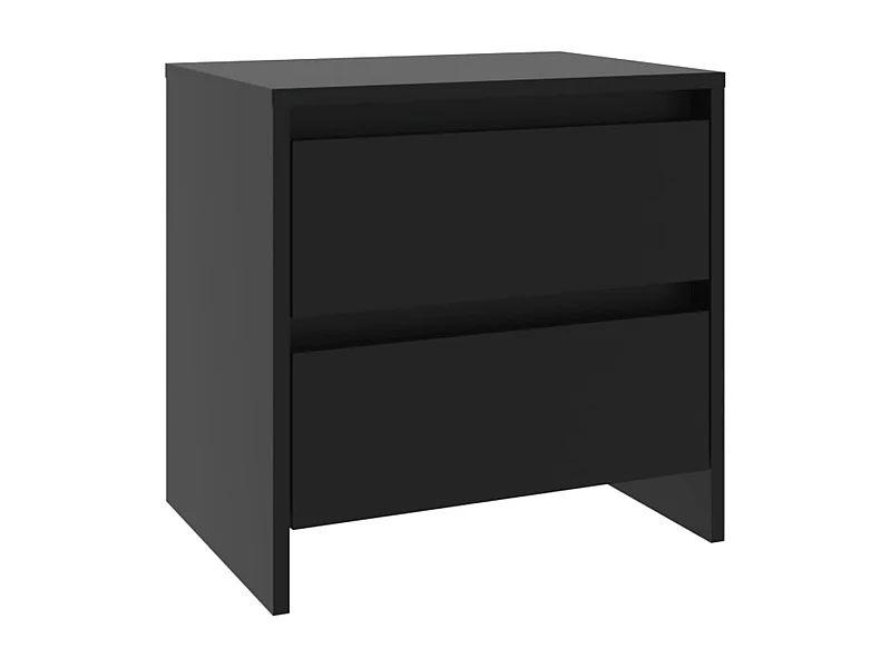 Robert  Nachttisch Schwarz 45x34,5x44,5 cm Holzwerkstoff