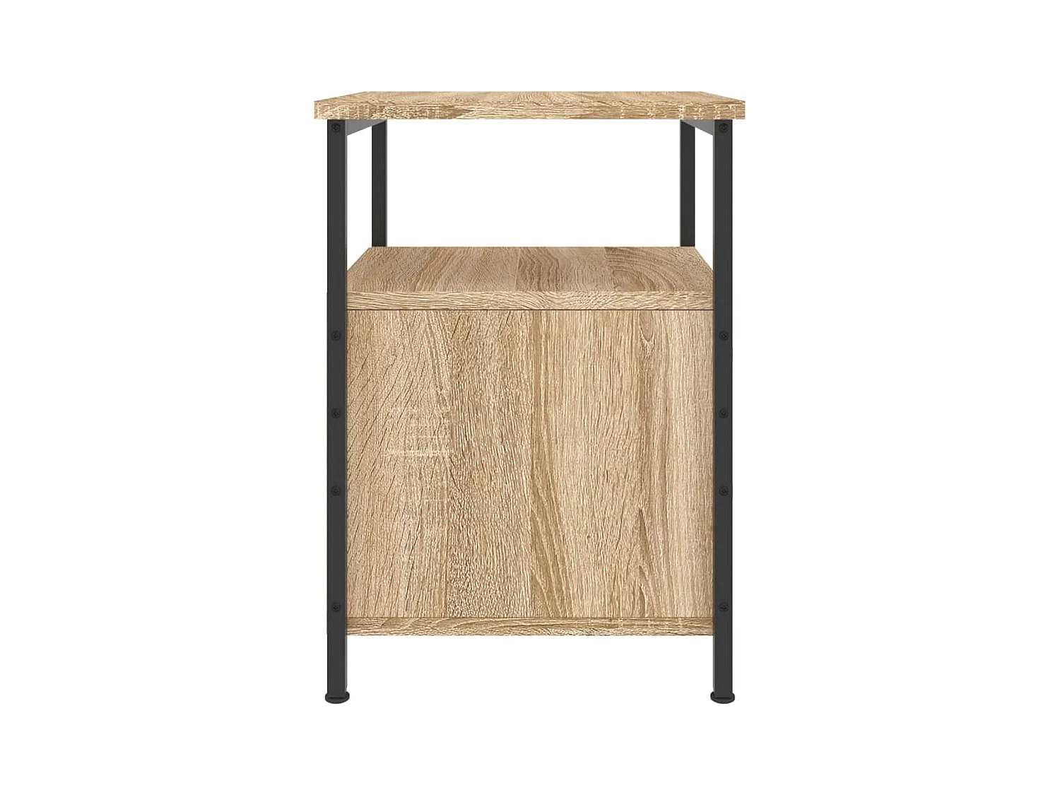 Winter Springs  Tables de chevet 2pcs chêne sonoma 34x35,5x50cm bois ingénierie