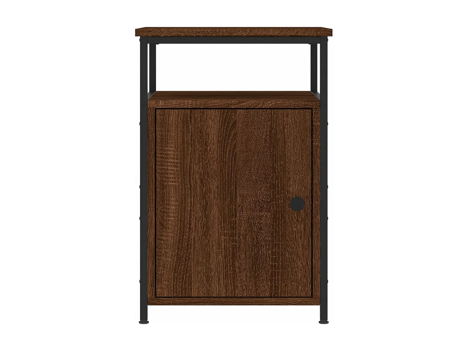 Alfred Ray  Tables de chevet 2pcs Chêne marron 40x42x60cm Bois d'ingénierie