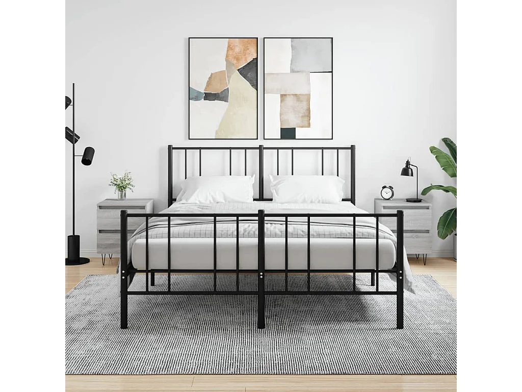 Charlie Cole  Tables de chevet 2 pcs sonoma gris 40x35x50 cm bois ingénierie