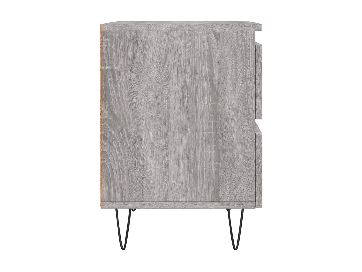 Charlie Cole  Tables de chevet 2 pcs sonoma gris 40x35x50 cm bois ingénierie