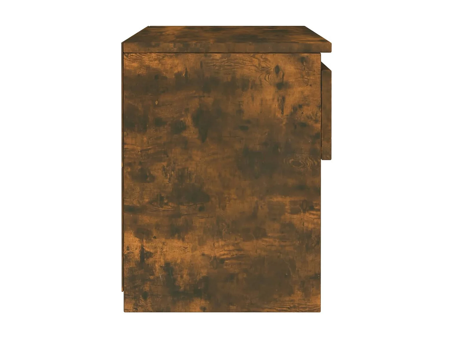 Elle  Tables de chevet 2 pcs Chêne fumé 40x30x39 cm Bois d'ingénierie