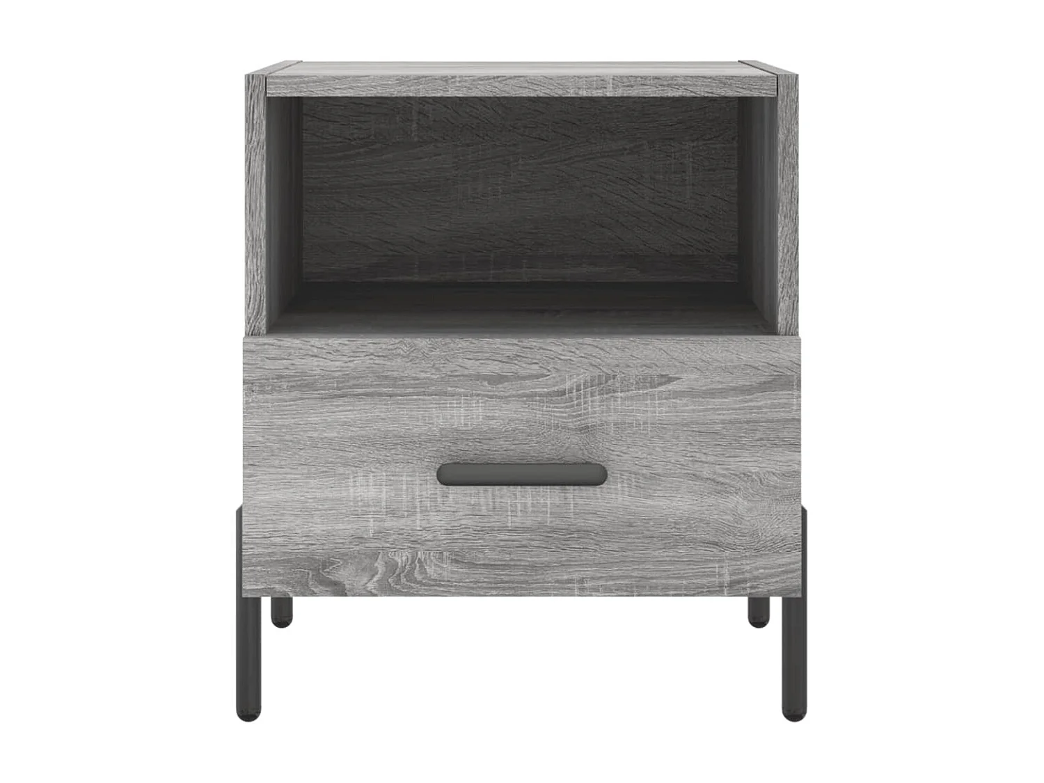 Gilda  Tables de chevet 2 pcs sonoma gris 40x35x47,5 cm