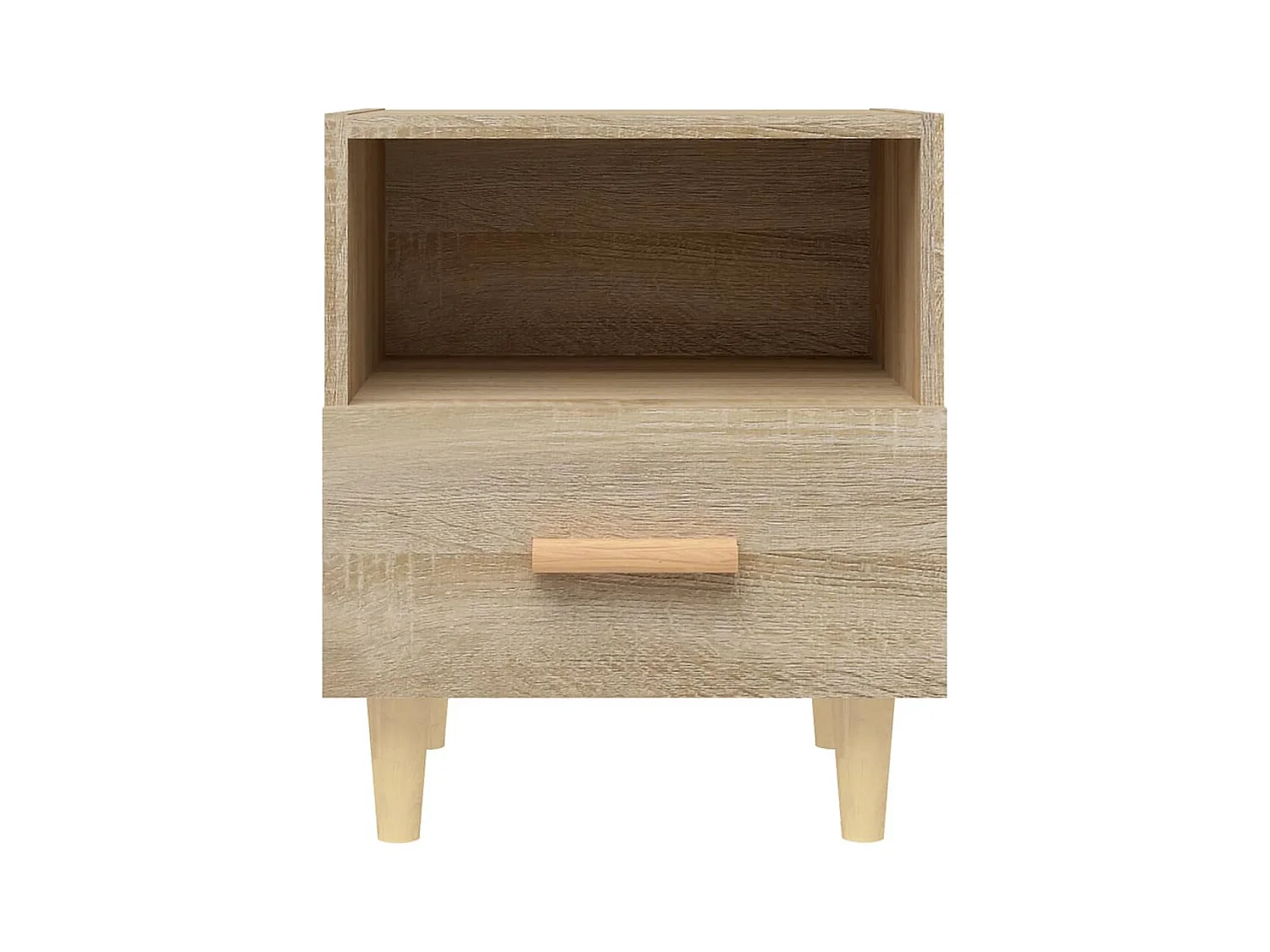 Nieuw-Beijerland  Tables de chevet 2 pcs Chêne sonoma 40x35x47 cm