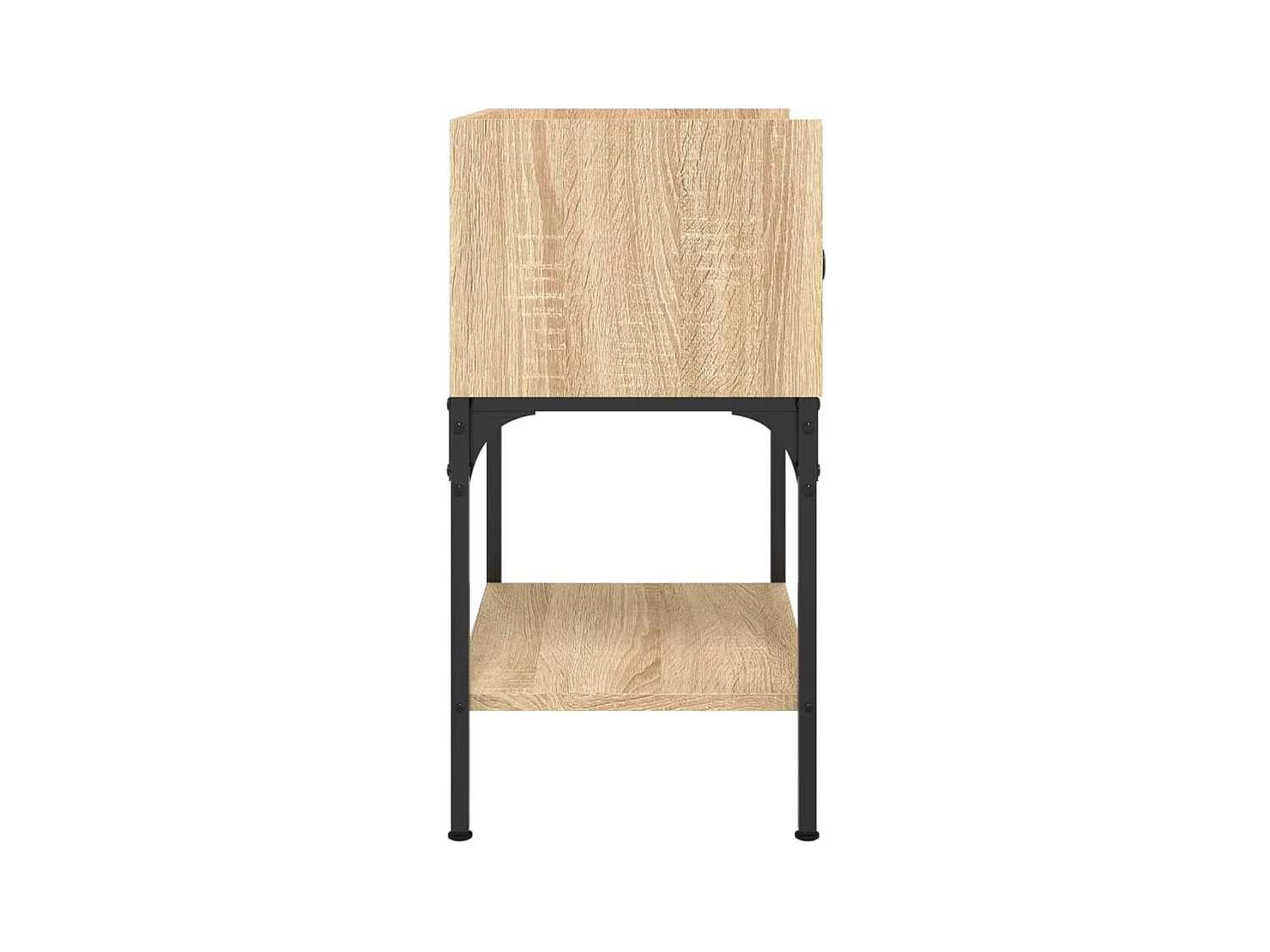 Charlie  Table de chevet chêne sonoma 40,5x31x60 cm bois d'ingénierie