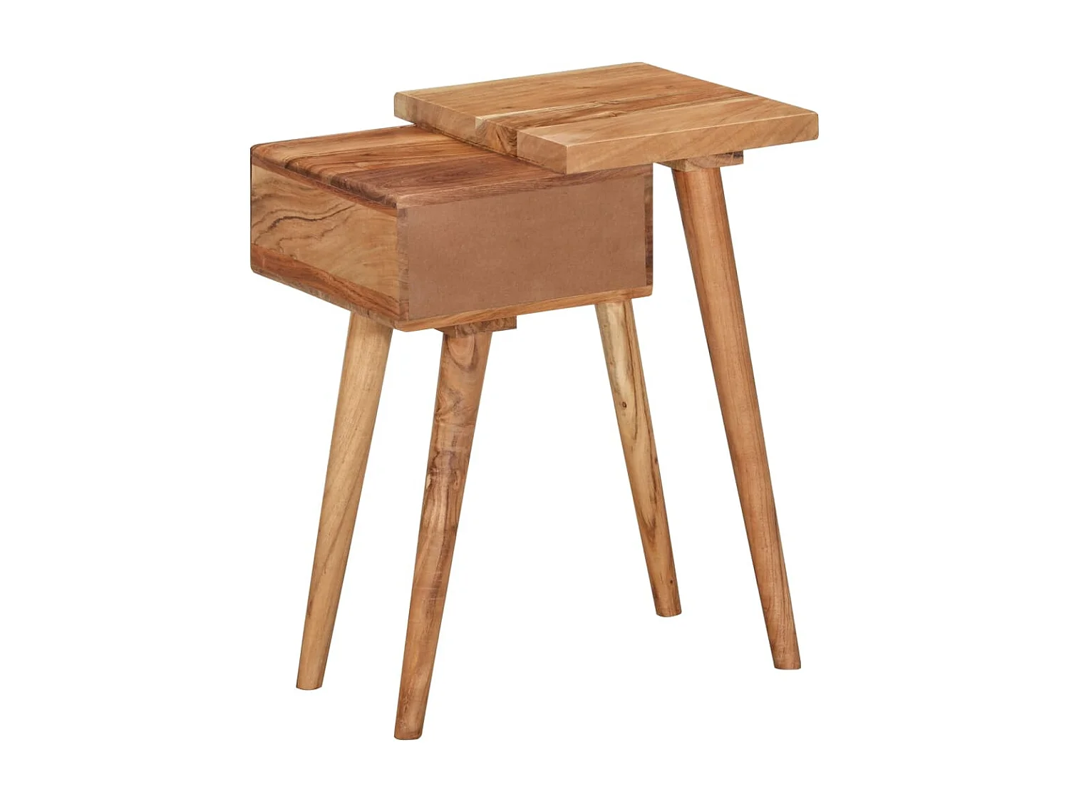 Garden Furniture -  Nachttisch Massivholz Akazie 45x32x55 cm