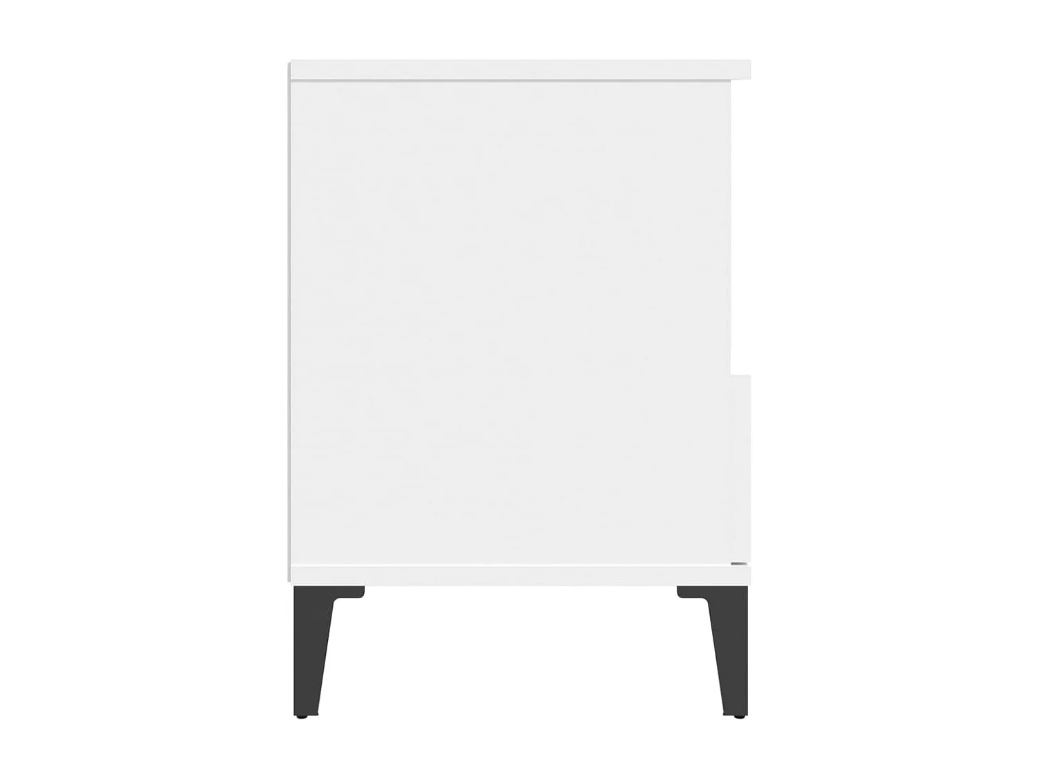 Centennial  Mesitas de noche 2 unidades color blanco 40x35x50 cm