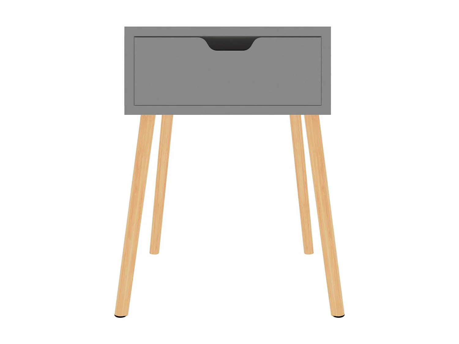 Wellsville  Tables de chevet 2 pcs Gris 40x40x56 cm Bois d'ingénierie