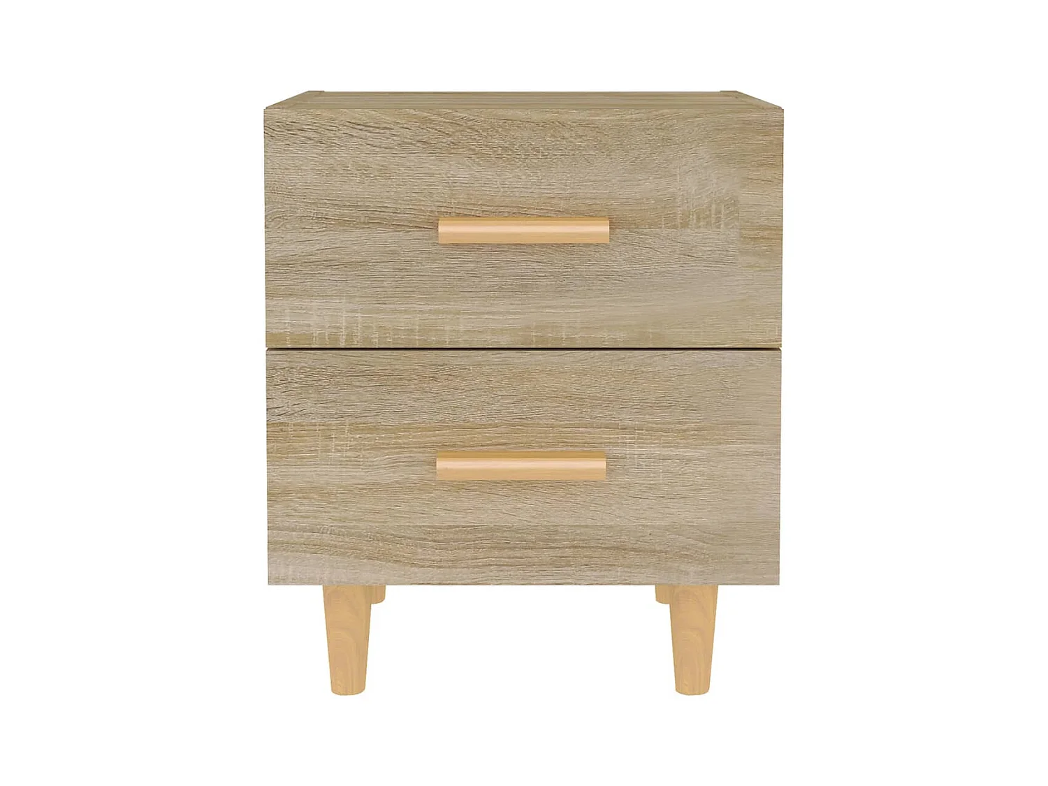 Ferrara  Tables de chevet 2 pcs Chêne sonoma 40x35x47,5 cm