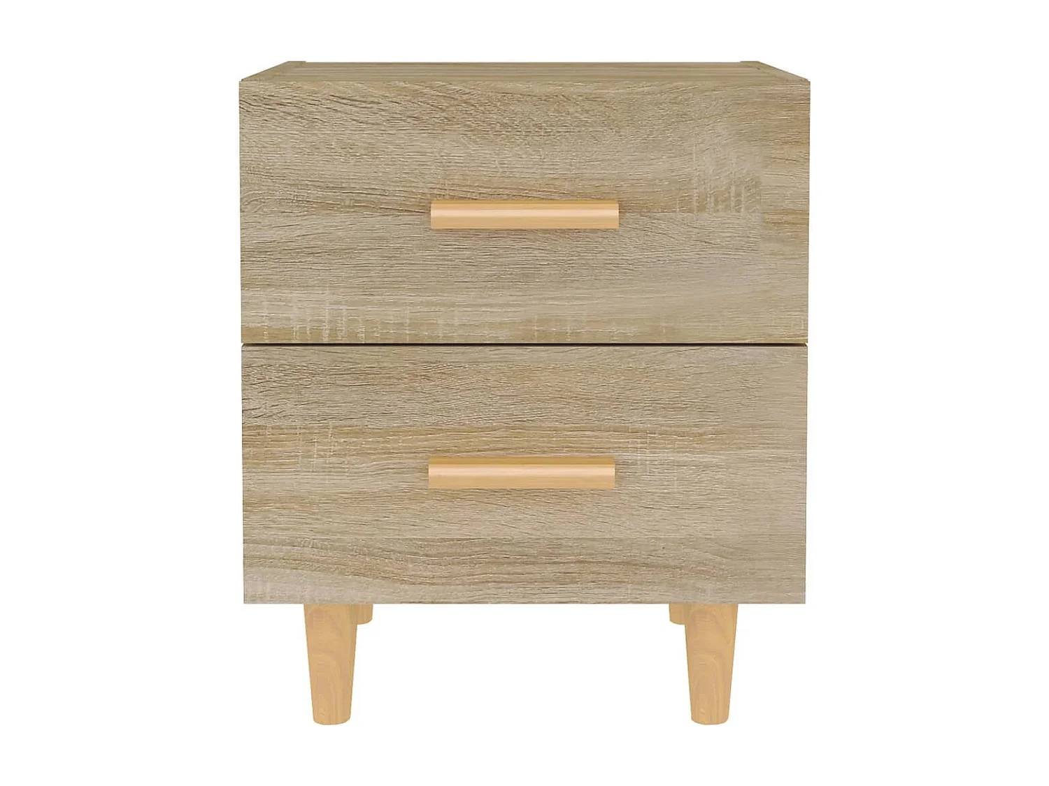 Ferrara  Tables de chevet 2 pcs Chêne sonoma 40x35x47,5 cm