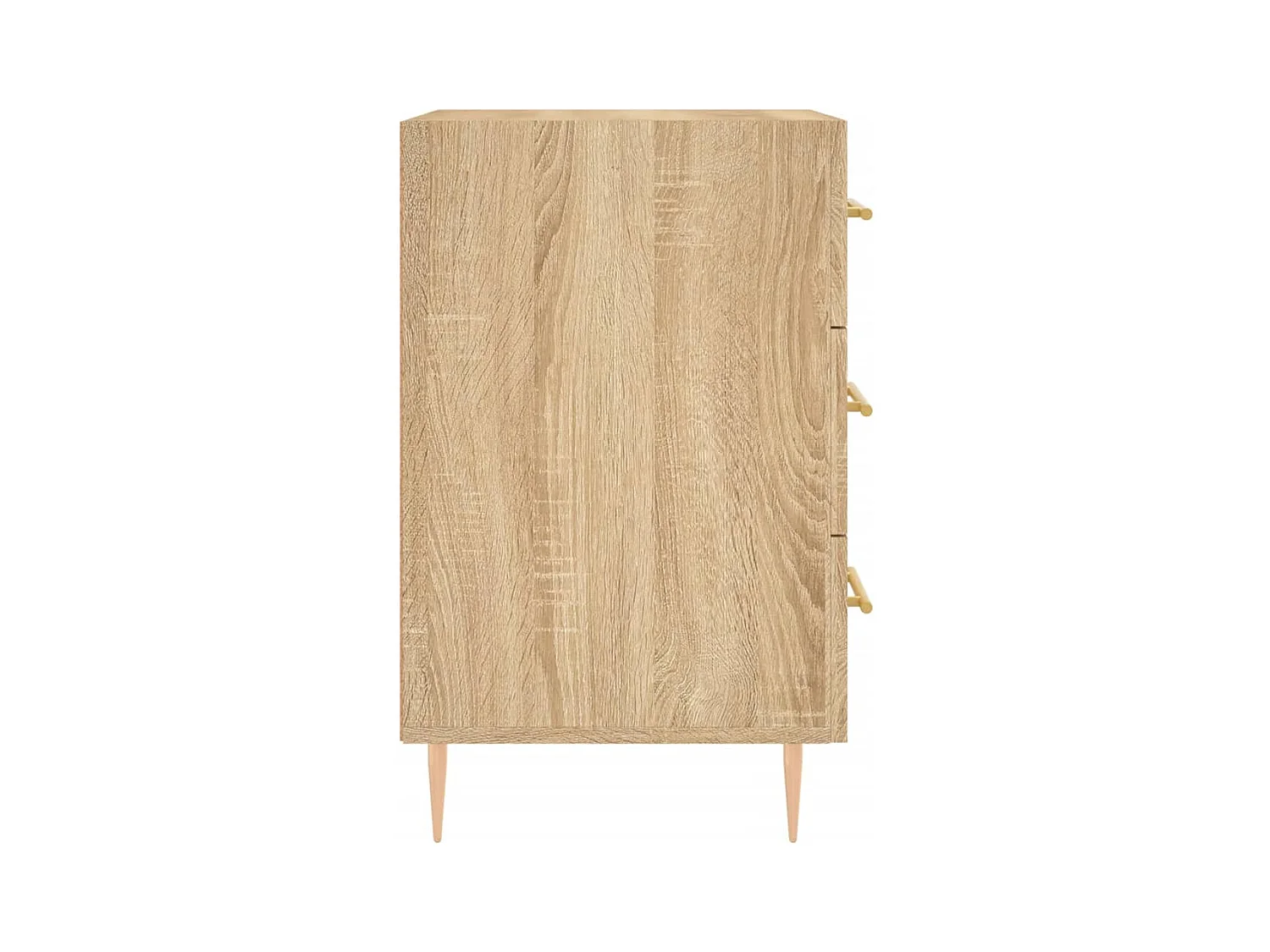 Sophie-Pauline  Table de chevet chêne sonoma 40x40x66 cm bois d'ingénierie