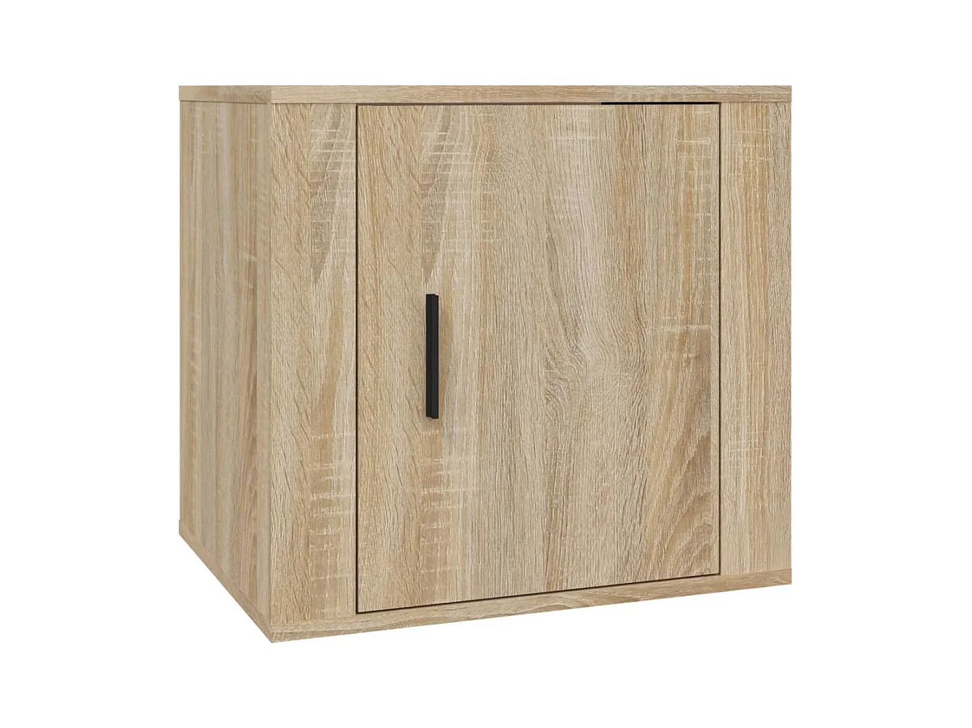 Quinty  Table de chevet Chêne sonoma 50x39x47 cm