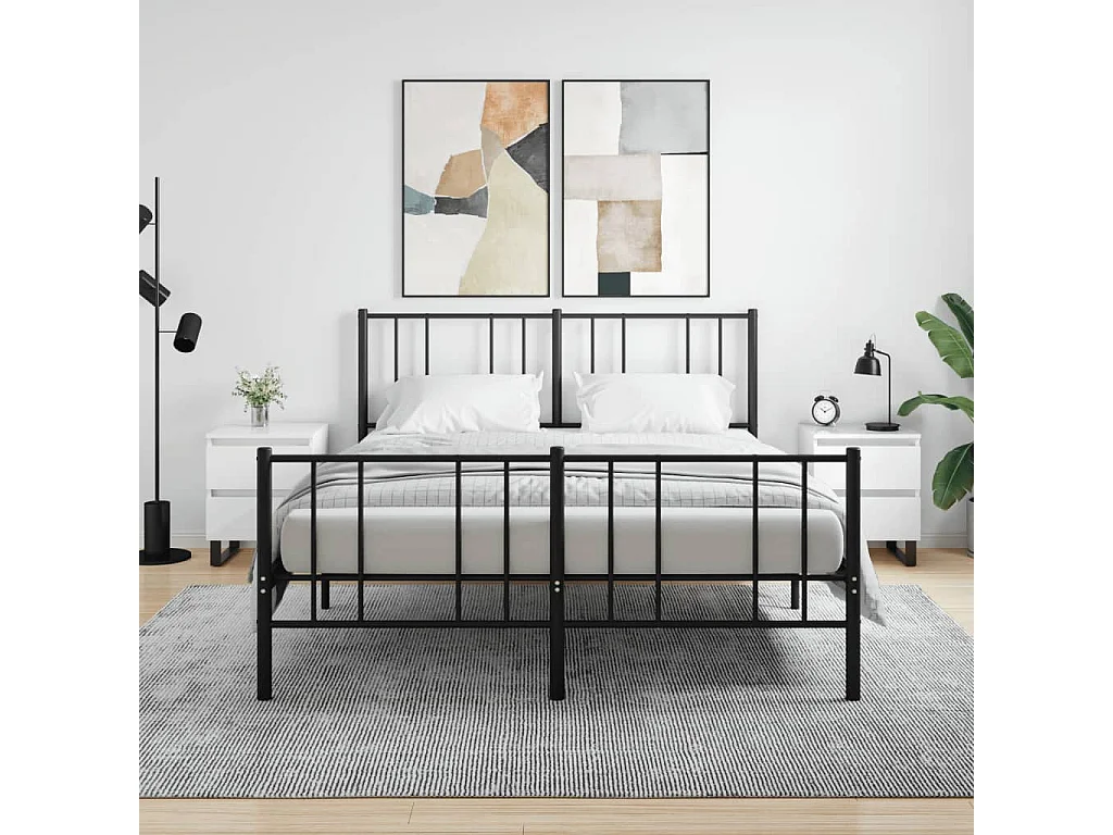 Westfield  Tables de chevet 2 pcs blanc brillant 40x35x50 cm