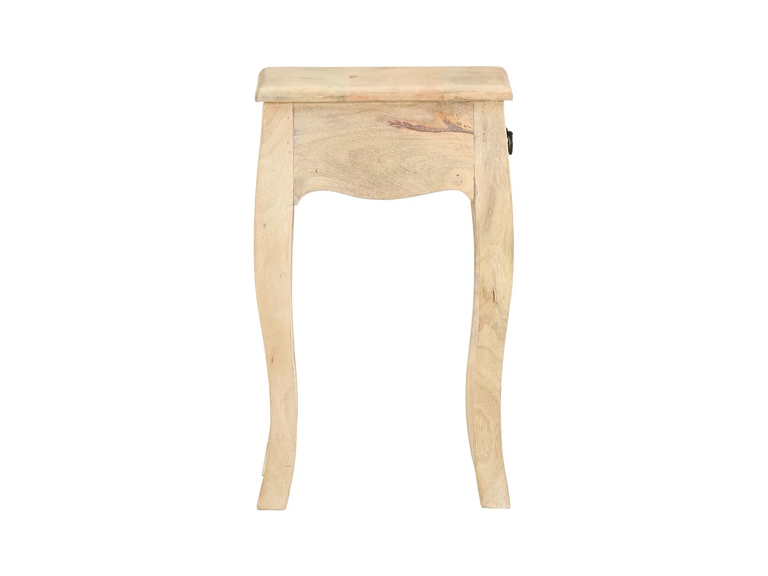 Paul-François-Claude  Table de chevet 28x28x46 cm Bois de manguier massif