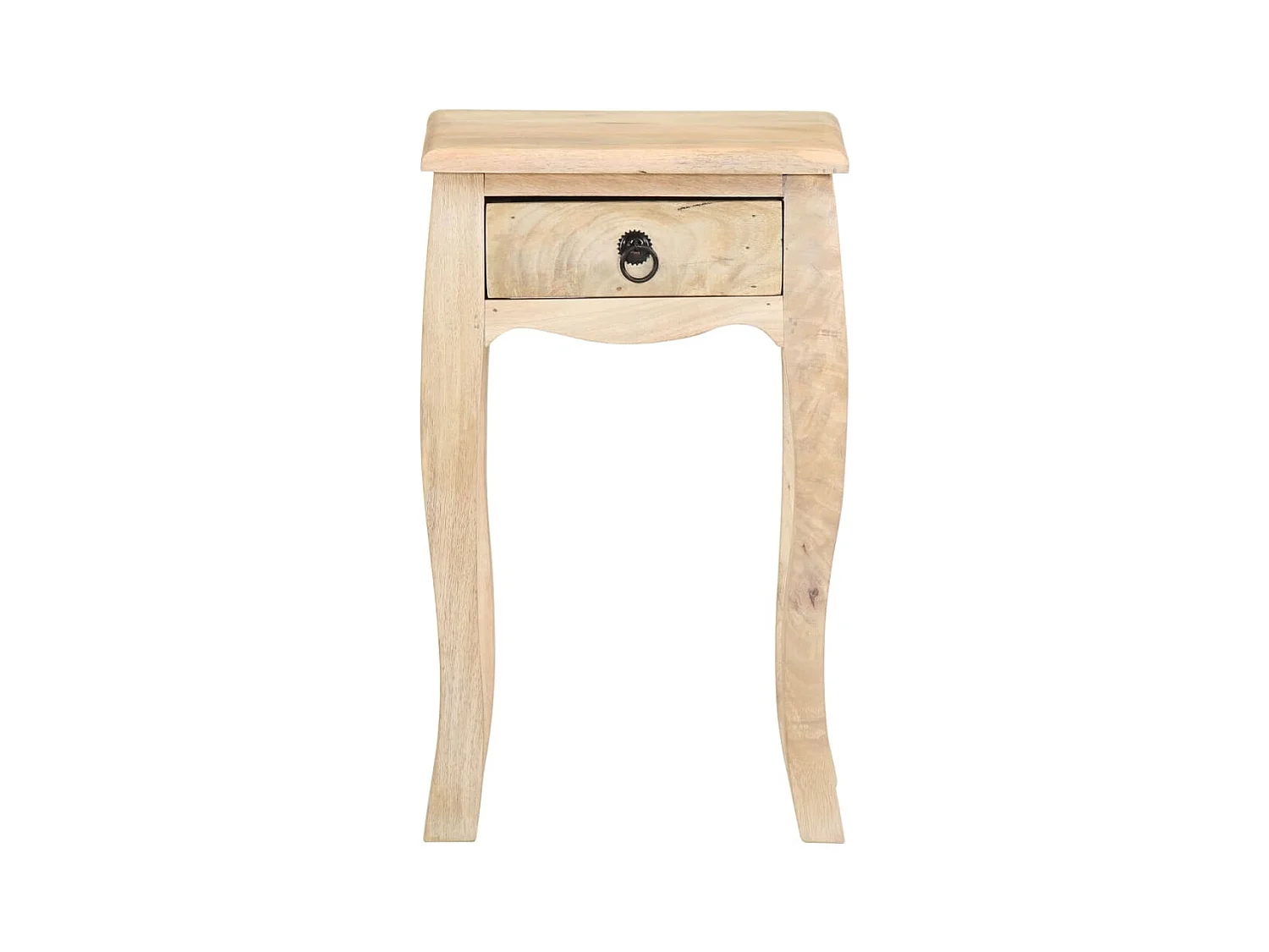 Paul-François-Claude  Table de chevet 28x28x46 cm Bois de manguier massif