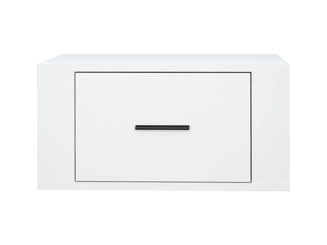 Culpeper  Tables de chevet murales 2 pcs Blanc 50x36x25 cm