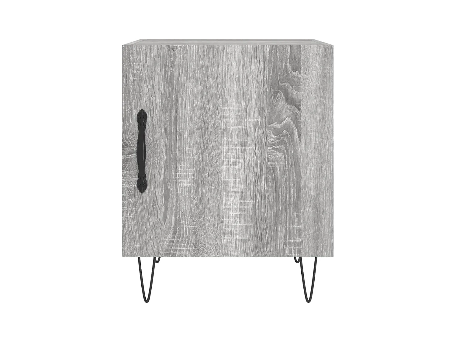 Corning  Tables de chevet 2 pcs sonoma gris 40x40x50cm bois d'ingénierie