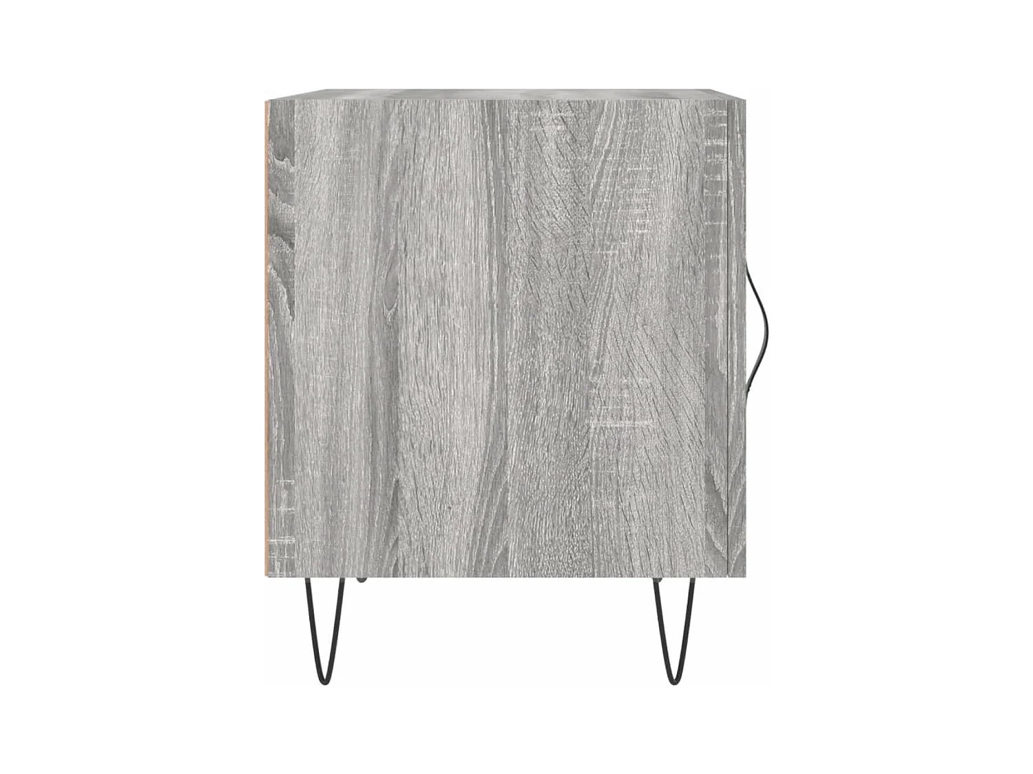 Corning  Tables de chevet 2 pcs sonoma gris 40x40x50cm bois d'ingénierie