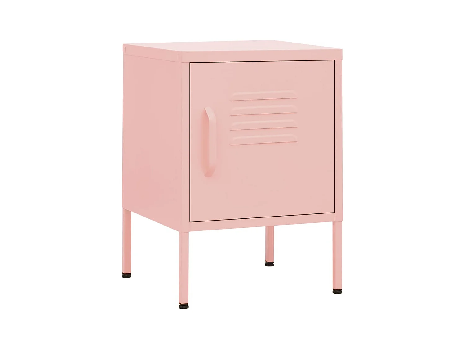 Lakeland  Tables de chevet 2 pcs Rose 35x35x51 cm Acier