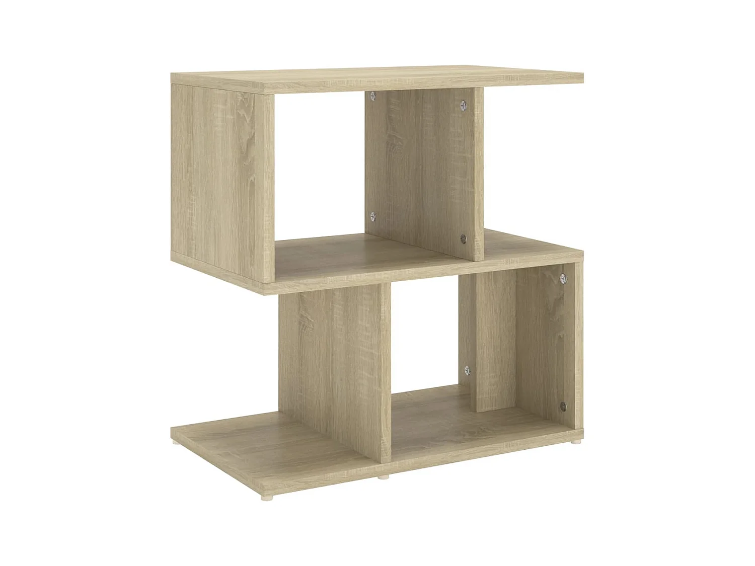 Kerwin  Table de chevet chêne sonoma 50x30x51,5 cm bois d'ingénierie