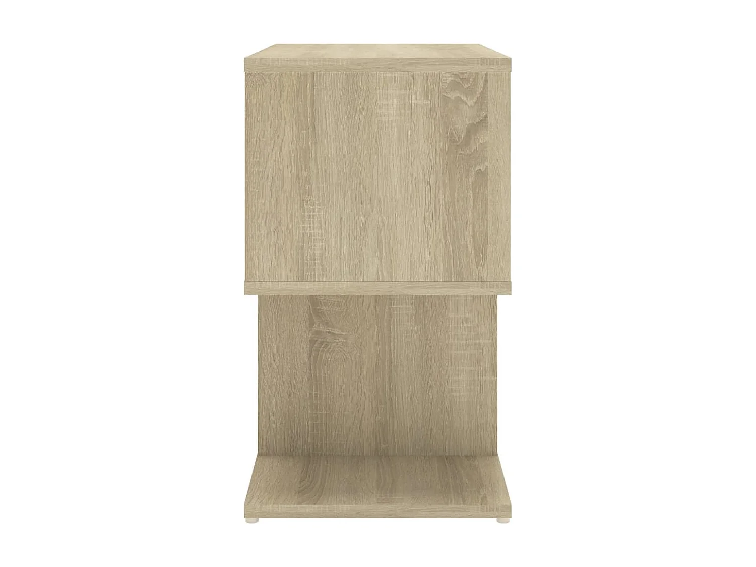 Kerwin  Table de chevet chêne sonoma 50x30x51,5 cm bois d'ingénierie