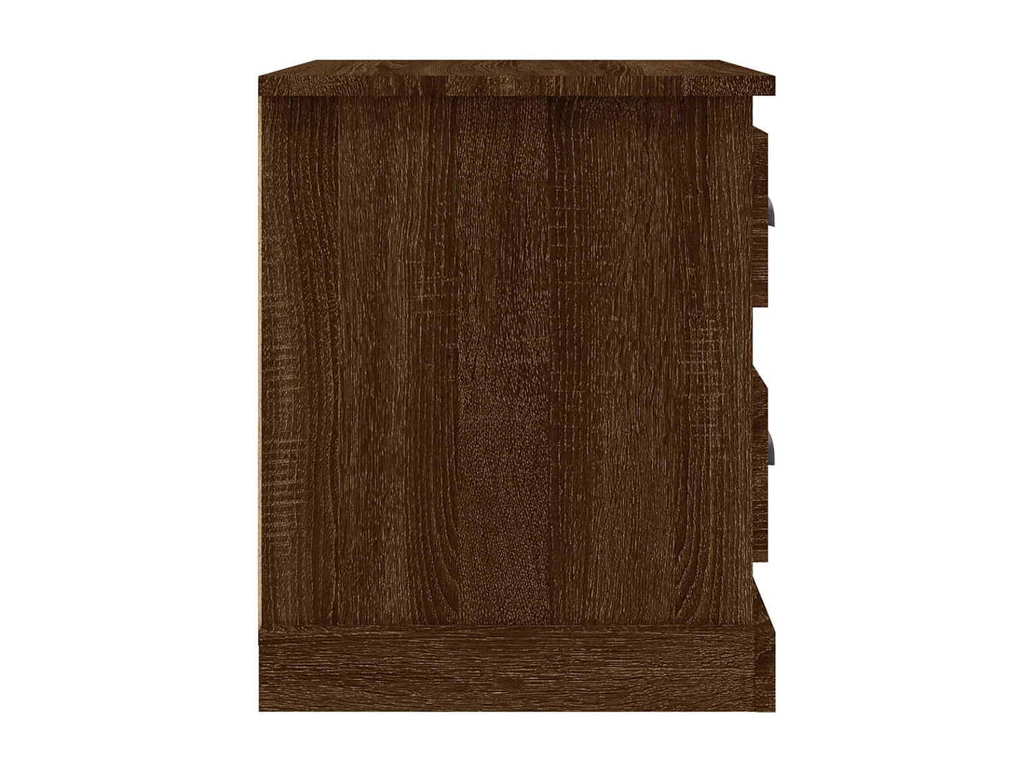 Arras  Tables de chevet 2pcs chêne marron 39x39x47,5cm bois ingénierie