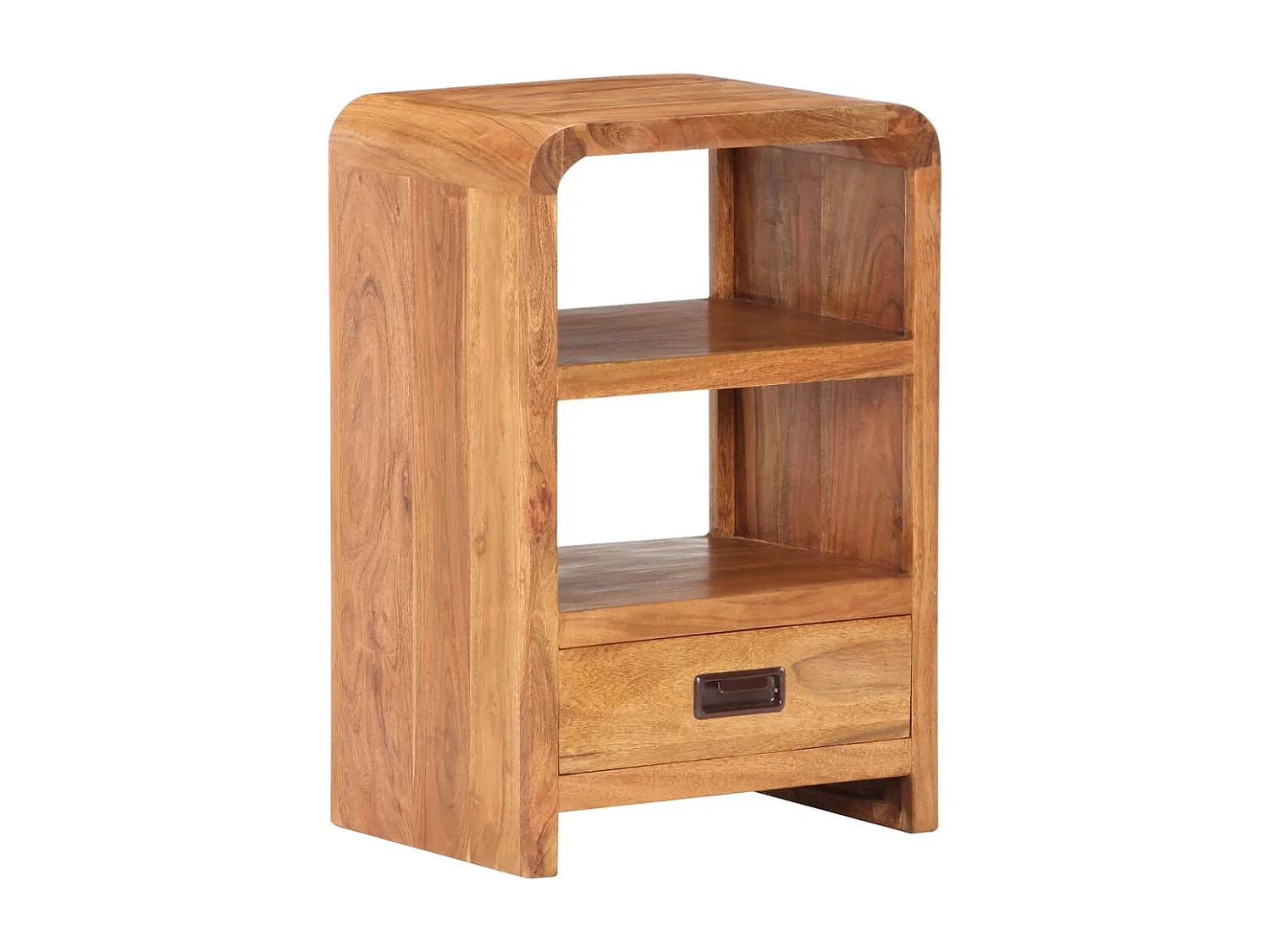 Ballynahown  Table de chevet 40x30x60 cm Bois acacia massif et finition miel