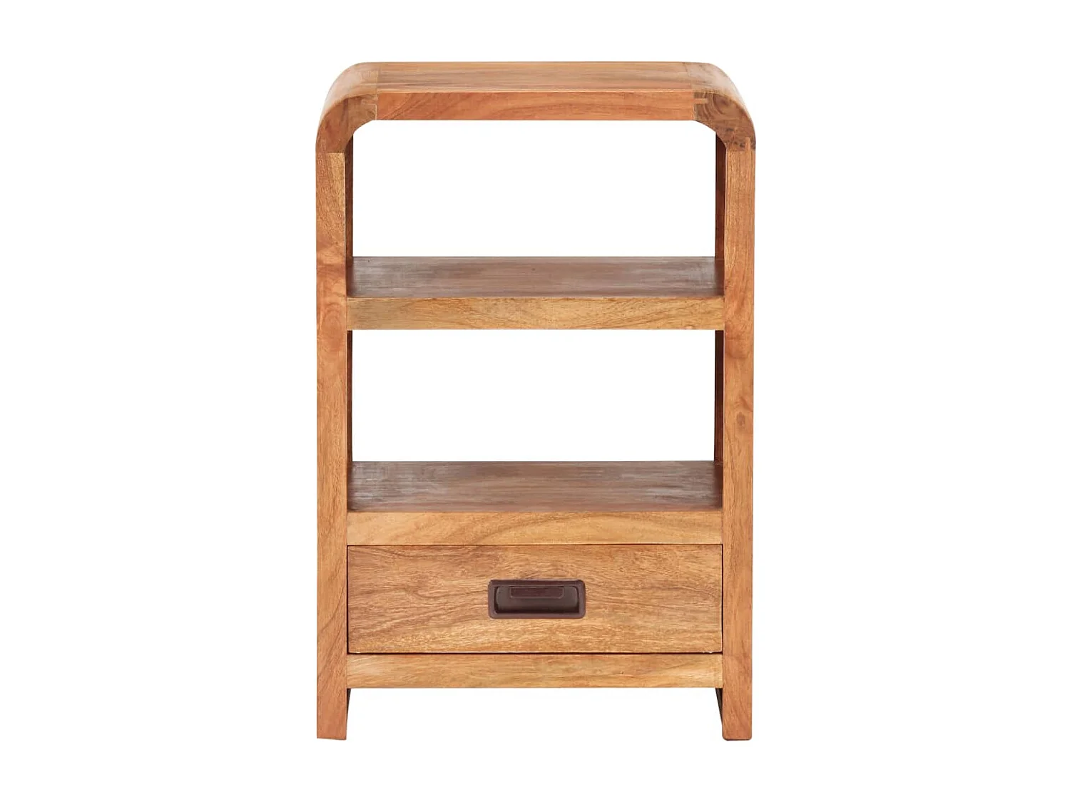 Ballynahown  Table de chevet 40x30x60 cm Bois acacia massif et finition miel