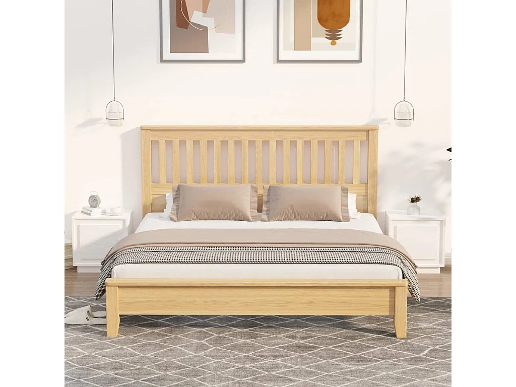 Jordy  Tables de chevet 2pcs blanc brillant 44x35x45cm bois ingénierie