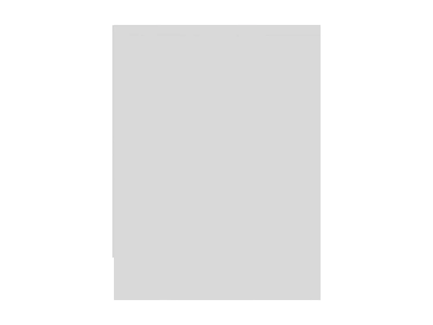 Wytse  Tables de chevet 2 pcs Blanc 40x30x40 cm Bois d'ingénierie