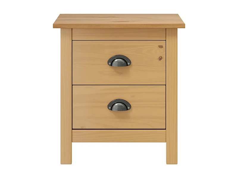 Jonathan  Table de chevet ll 46x35x49,5 cm Bois de pin solide