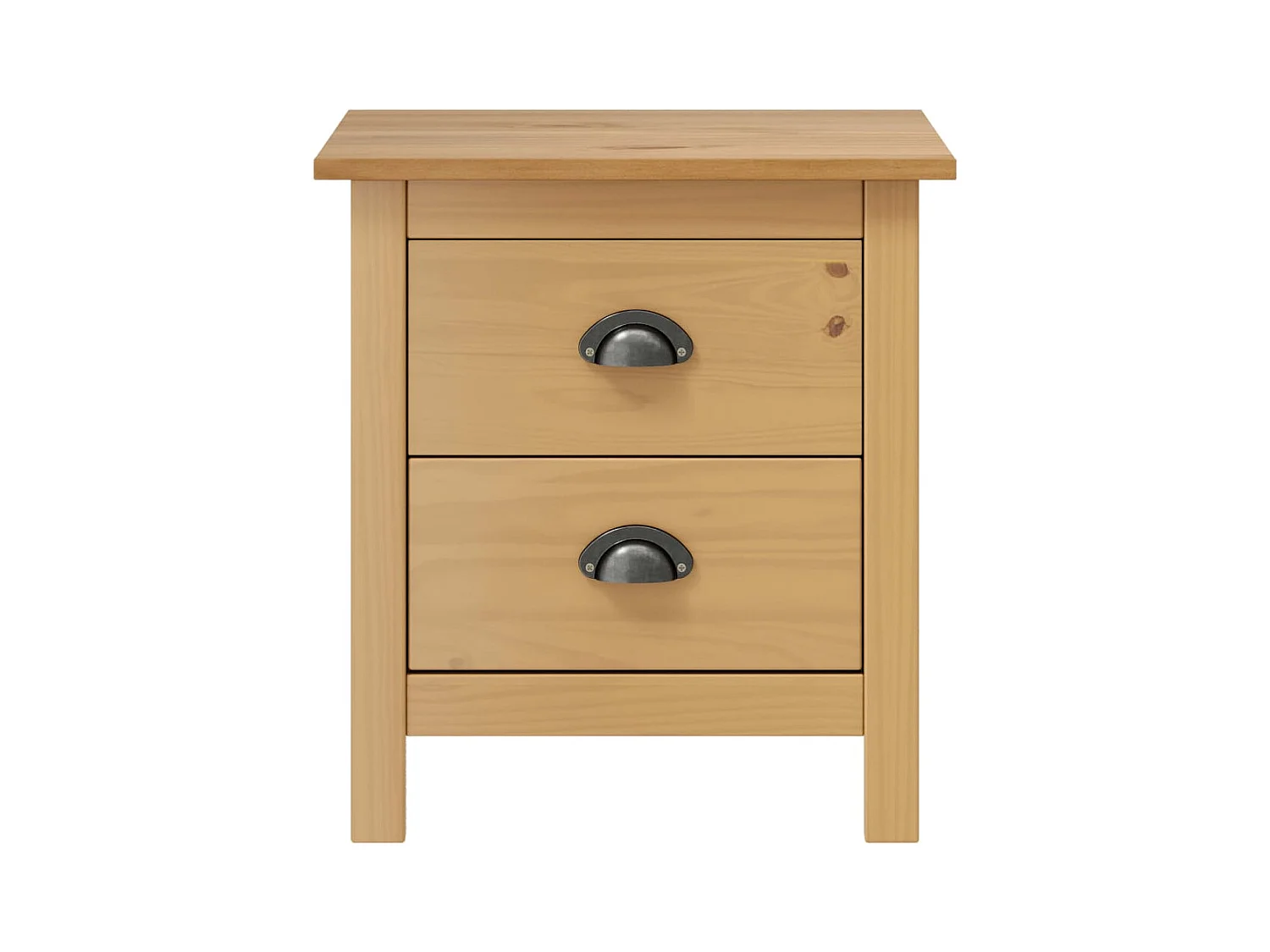 Jonathan  Table de chevet ll 46x35x49,5 cm Bois de pin solide