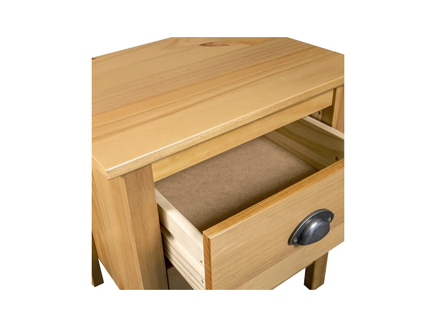 Jonathan  Table de chevet ll 46x35x49,5 cm Bois de pin solide