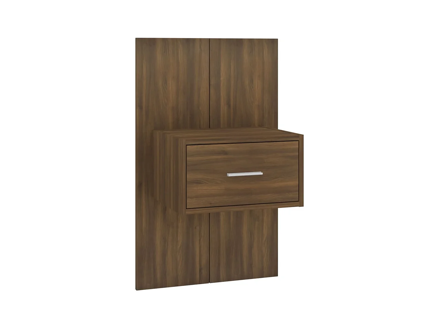 Saffira  Table de chevet murale Chêne marron