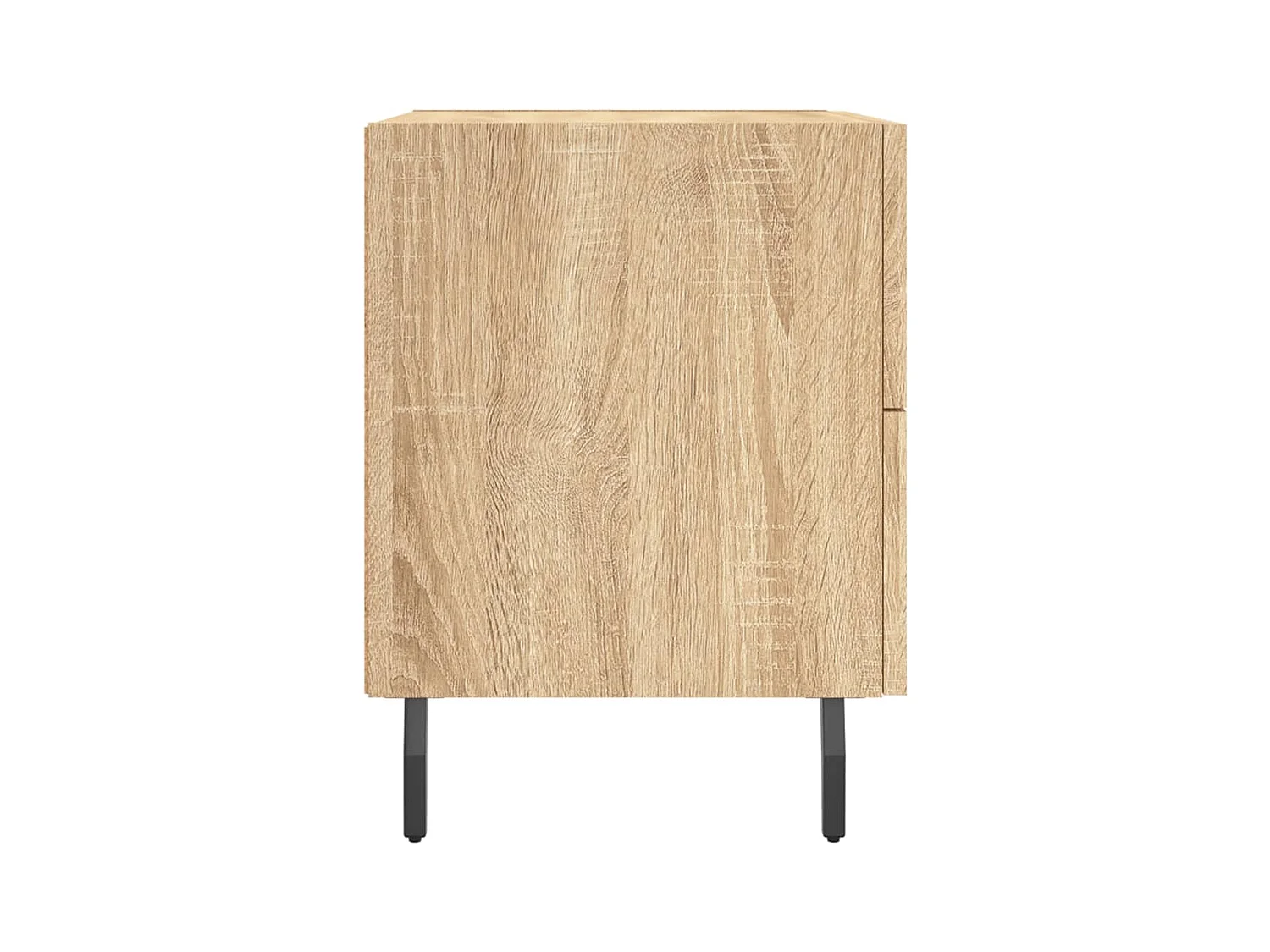 Brad John  Table de chevet chêne sonoma 40x35x47,5 cm bois d’ingénierie