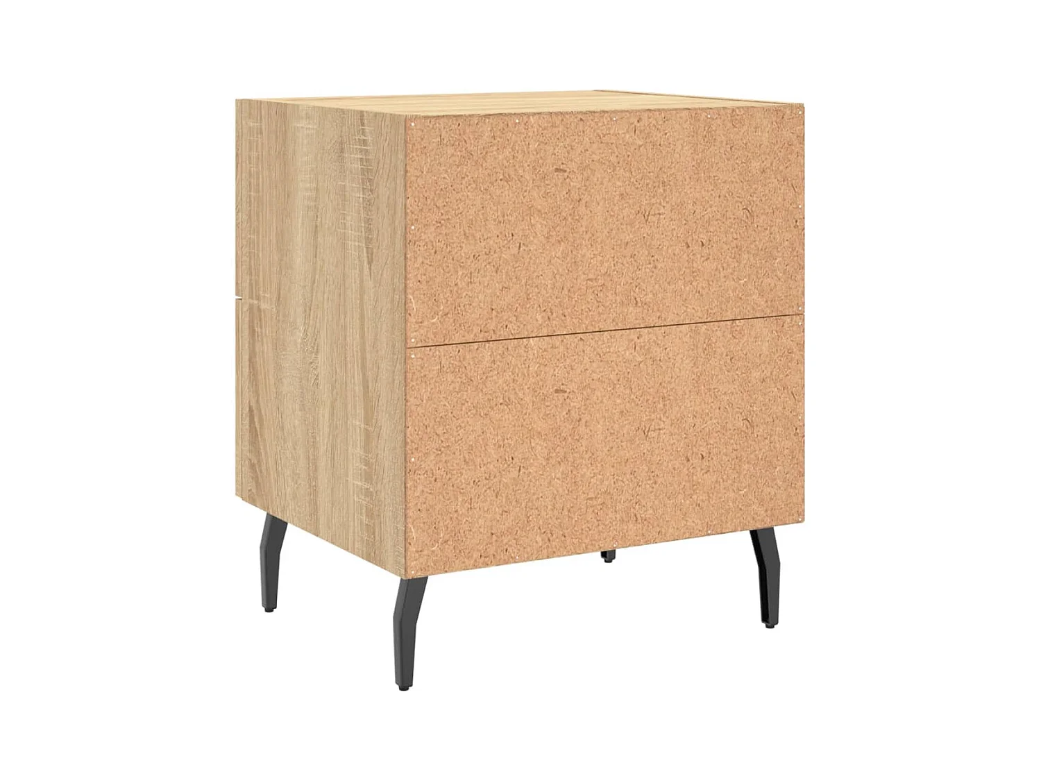 Brad John  Table de chevet chêne sonoma 40x35x47,5 cm bois d’ingénierie