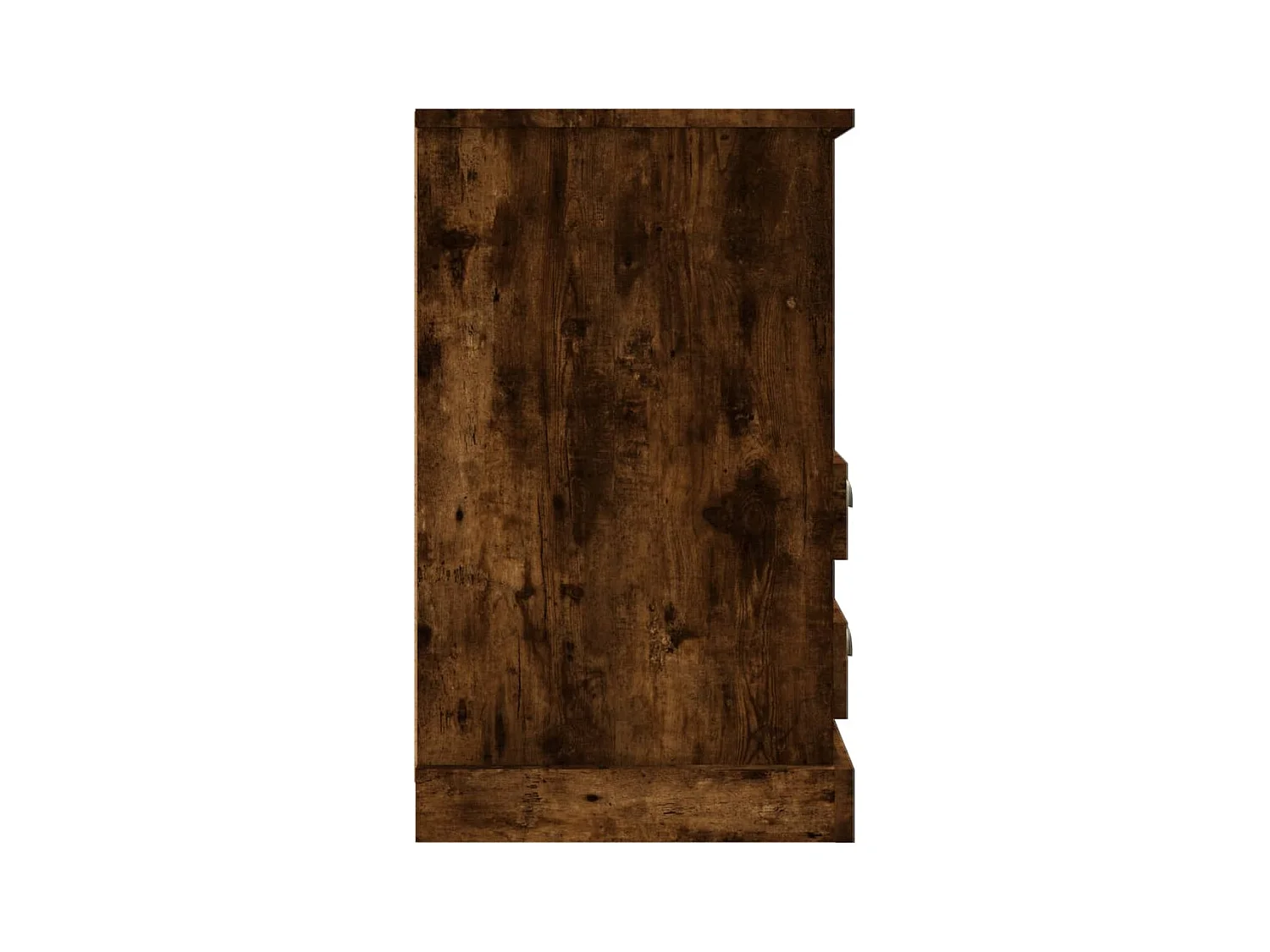 Karly  Table de chevet chêne fumé 43x36x60 cm