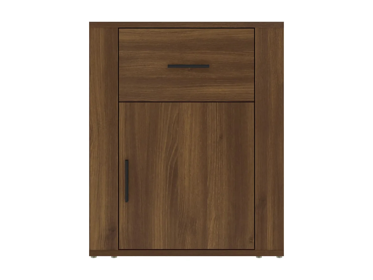 Arkport  Table de chevet Chêne marron 50x36x60 cm Bois d'ingénierie