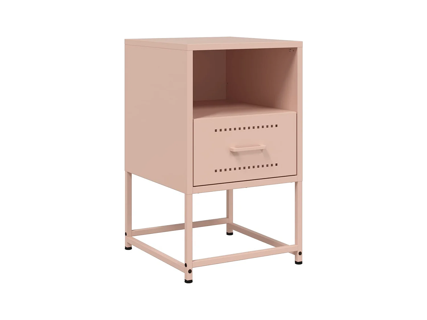 Inanna  Tables de chevet 2 pcs rose 36x39x60,5 cm acier