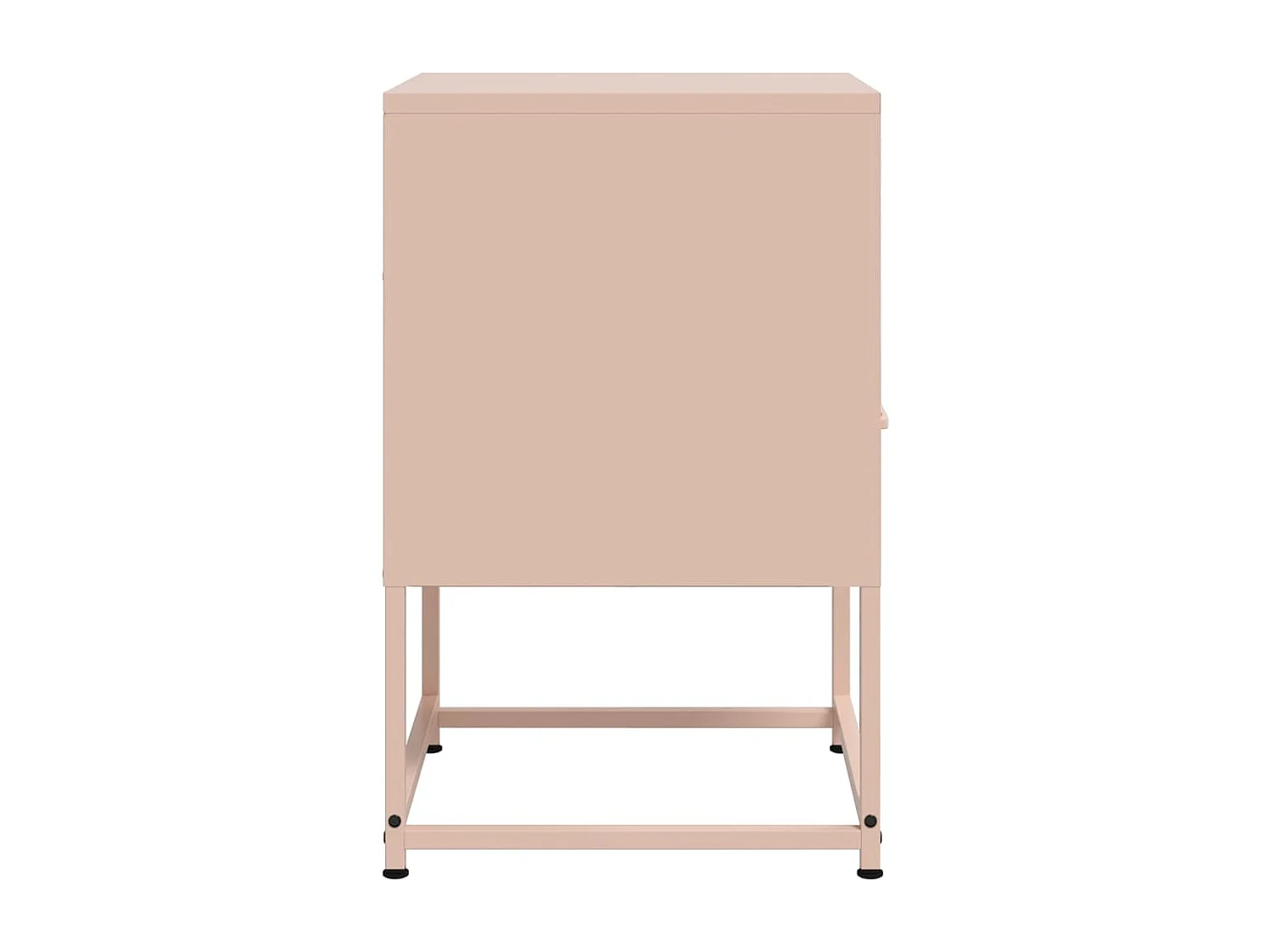 Inanna  Tables de chevet 2 pcs rose 36x39x60,5 cm acier