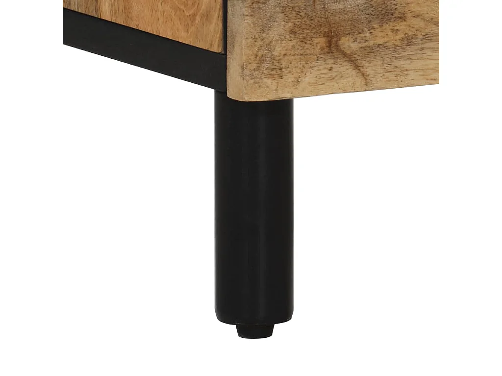 Asrin  Nachttisch 50x33x60 cm Massivholz Mango