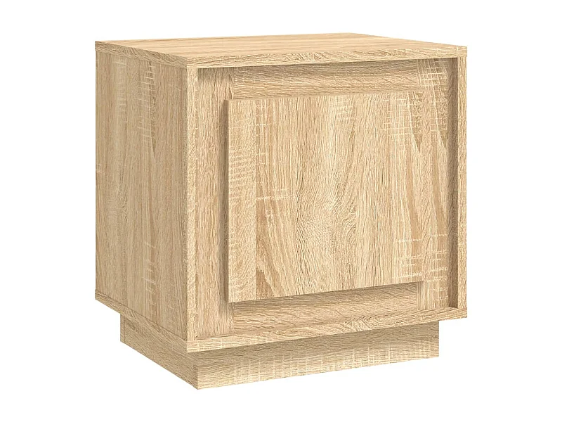 Jordy  Table de chevet chêne sonoma 44x35x45 cm bois d'ingénierie